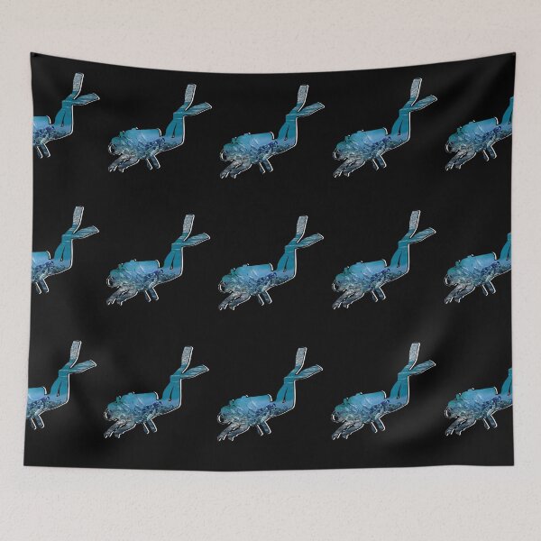 Item preview, Funny Scuba Dive Scuba Diver Retro Vintage Scuba Diving designed and sold by RomanStowell.