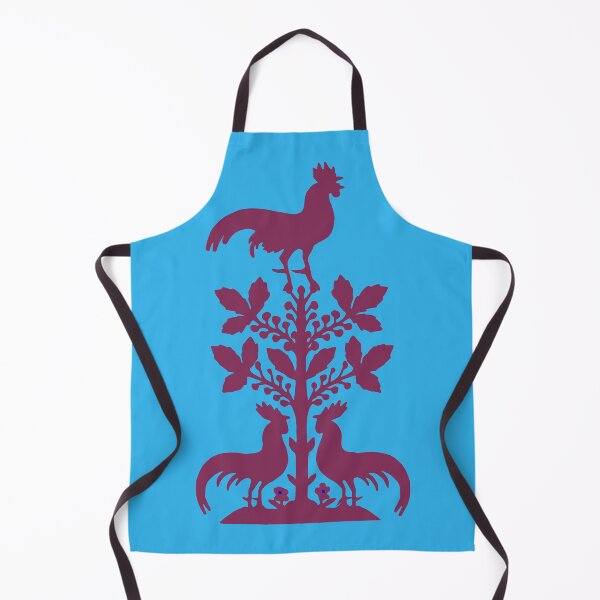Artikelvorschau, Märchenhaftes Germany Vögel Blumen Hähne Scherenschnitt Silhouette lila entworfen und verkauft von G-M-Designs.