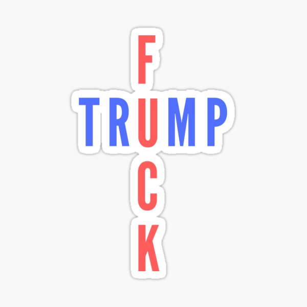 Vista previa del artículo con la obra «Joder Trump», diseñado y vendido por Delpieroo.