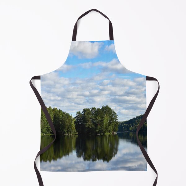 Item preview, The cotton clouds over the lake designed and sold by Jouko Lehto Photography.