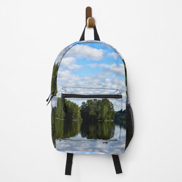 Item preview, The cotton clouds over the lake designed and sold by Jouko Lehto Photography.