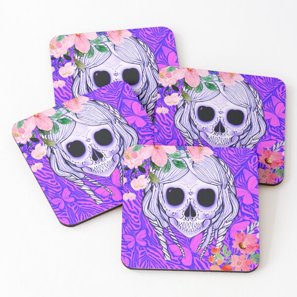 Item preview, Spooky kawaii Girl Floral Theme designed and sold by PurpleJelly.