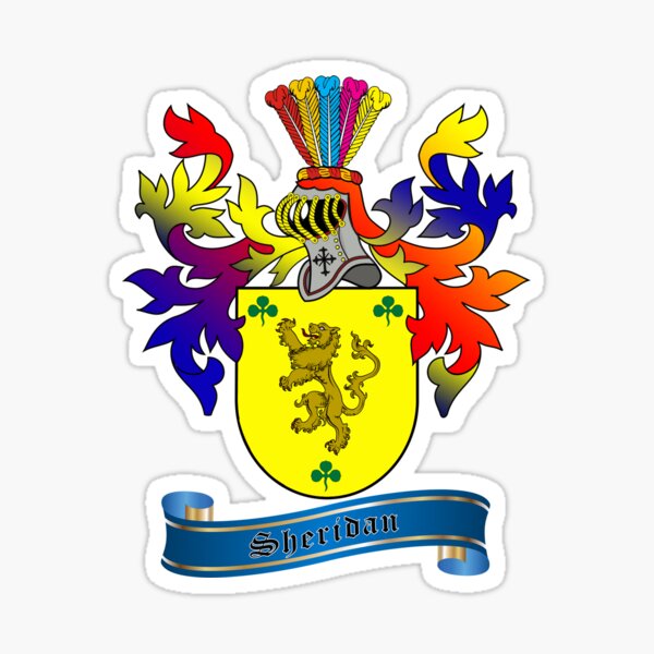 Sheridan Family Crest – Heraldic Jewelry