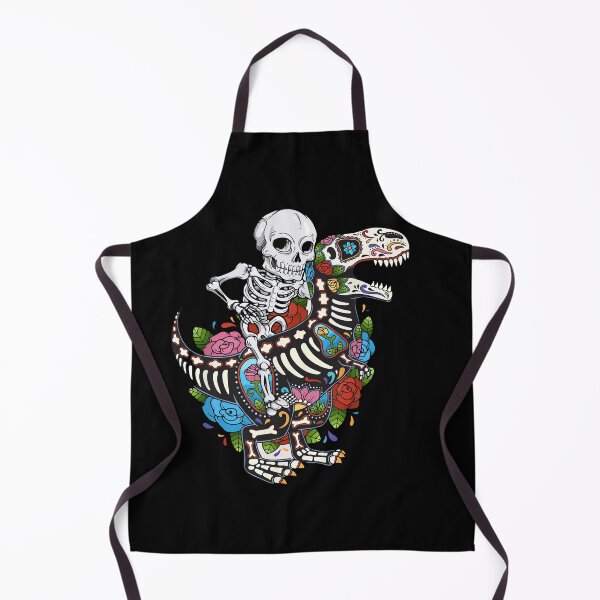 Item preview, Skeleton Riding Dinosaur Bones Halloween | Bones and Botany designed and sold by Wanc Designs.