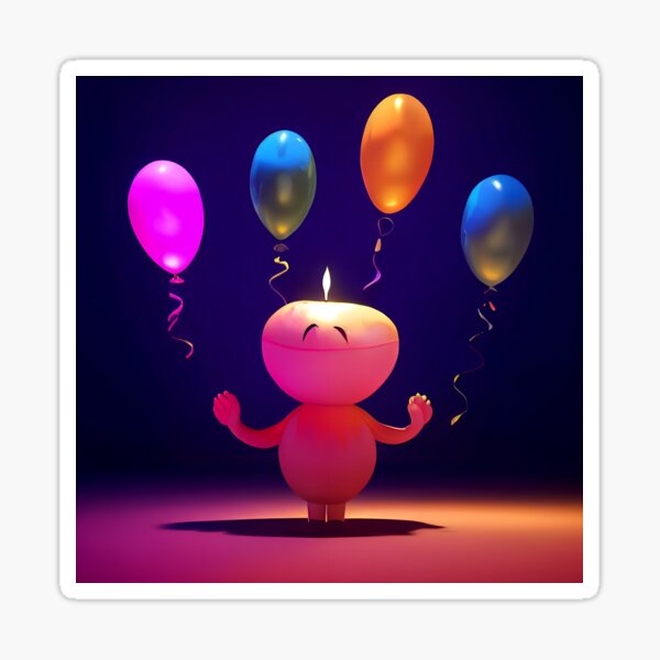 Celebration - Make a Wish ;) Sticker