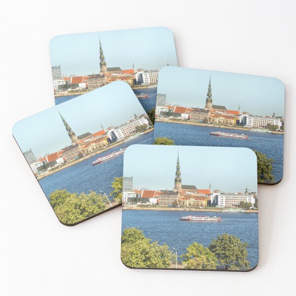Item preview, The Panorama City of Riga and River Daugava, Latvia designed and sold by flashcompact.