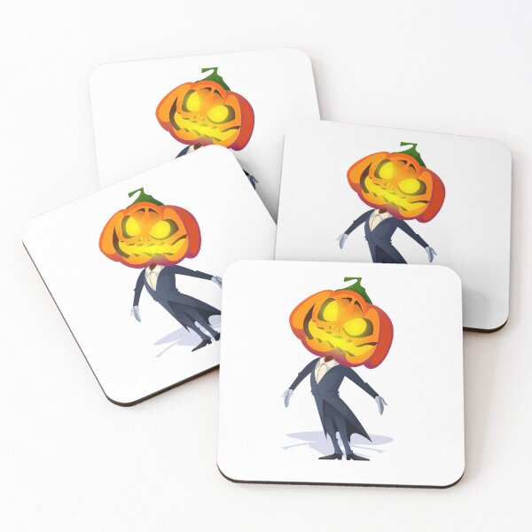 Item preview, Halloween Scary Evil Pumpkin Funny Pumpkin Head designed and sold by SilverOrGold.