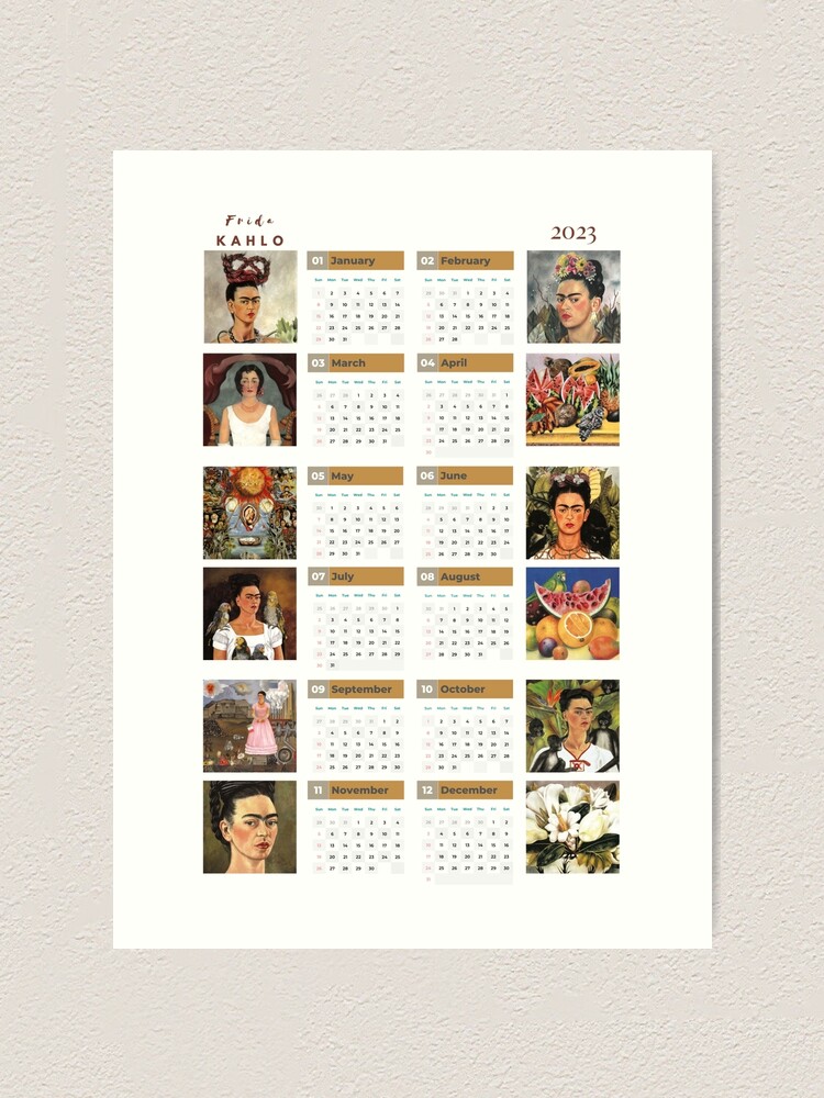 Frida Kahlo calendar 2023 ,One Page Wall Calendar 2023 , Frida Kahlo calendar 2023 , Calendar printable, Calendar for printing, Calendario Frida Kahlo 2023, Frida Kahlo calendar 2023 ,One Page Wall Calendar 2023 , Frida Kahlo calendar 2023 , Calendar printable, Calendar for printing, Calendario Frida Kahlo 2023,