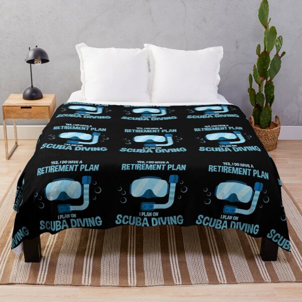 Item preview, Funny Scuba Diver Diving Retirement Plan I Pan On Diving designed and sold by RomanStowell.