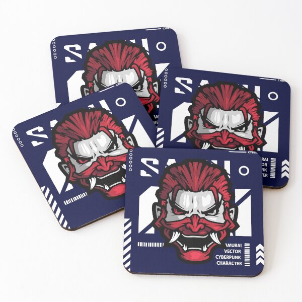 Item preview, Samurai Hero Wear Red Mask designed and sold by Christosign.