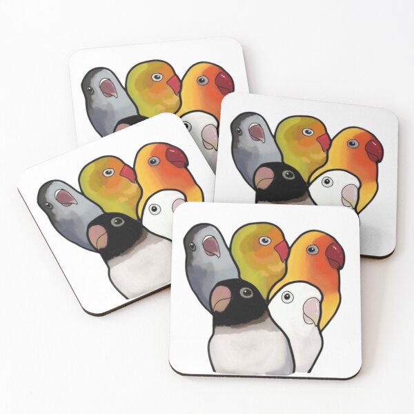 Item preview, Lovebird Gang designed and sold by CheekyBeaksZA.