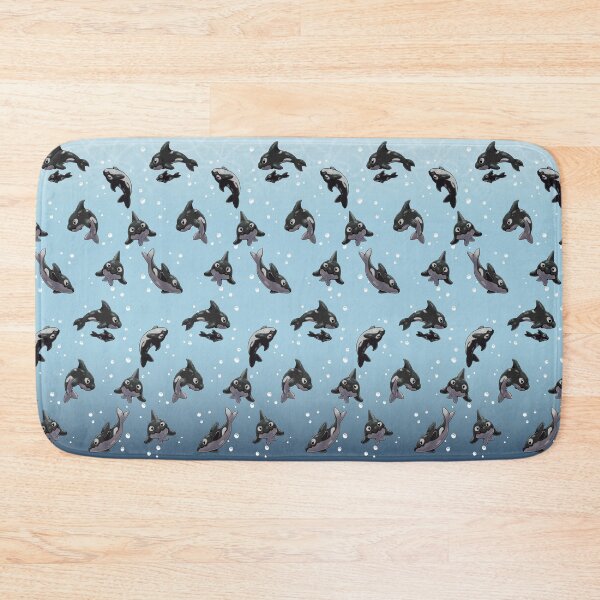 Item preview, Cute Chibi Orca Gradient Pattern designed and sold by Bamsdrawz.