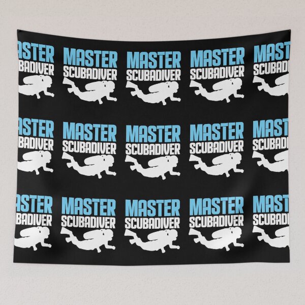 Item preview, Funny Scuba Diver Diving Scuba Master Scuba Diving designed and sold by RomanStowell.