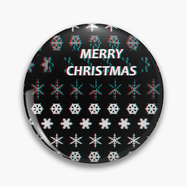 Item preview, merry christmas snowflake jumper glitch designed and sold by thecheek.