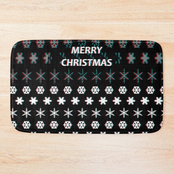 Item preview, merry christmas snowflake jumper glitch designed and sold by thecheek.