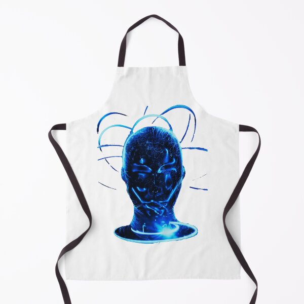 Item preview, Blue Neon Futuristic Woman Face design designed and sold by Dven-Clothes.