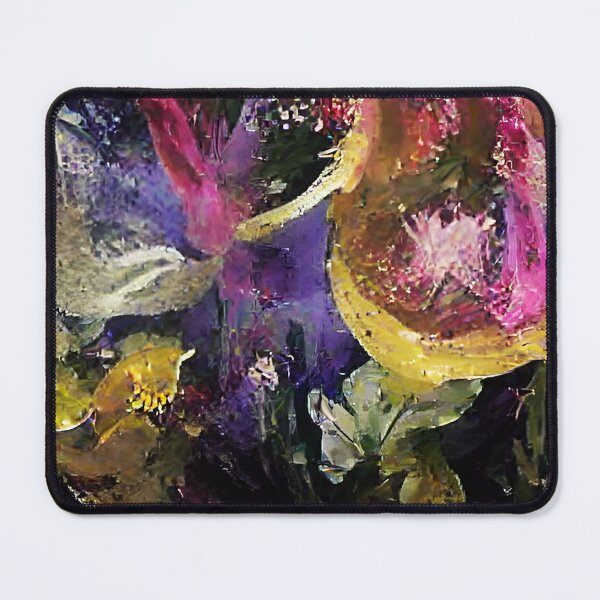 Item preview, Neon Splatter Flowers-Frozen Florals designed and sold by BioDigital-Jazz.