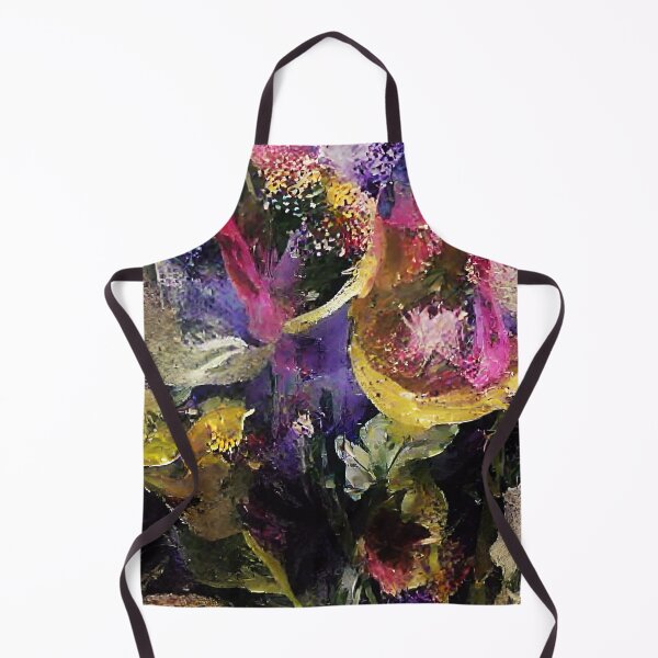 Item preview, Neon Splatter Flowers-Frozen Florals designed and sold by BioDigital-Jazz.