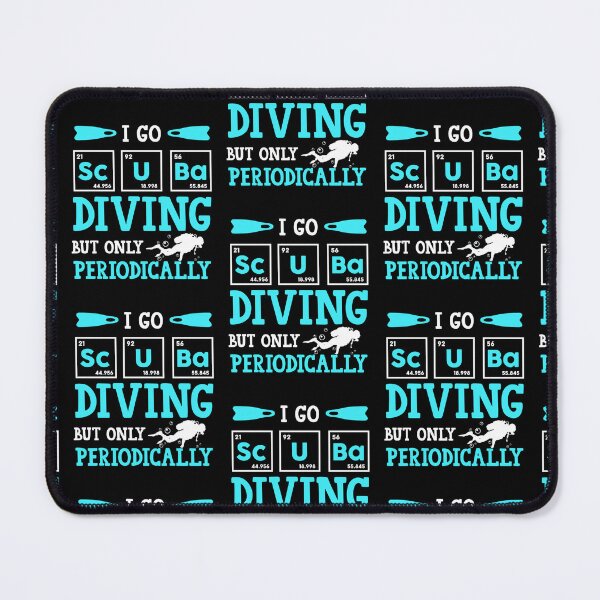 Item preview, Funny Scuba Diver Element Go Diving Periodically Dive designed and sold by RomanStowell.