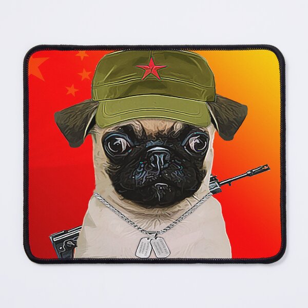Item preview, Chinese Soldier Pug designed and sold by L'art Designs.