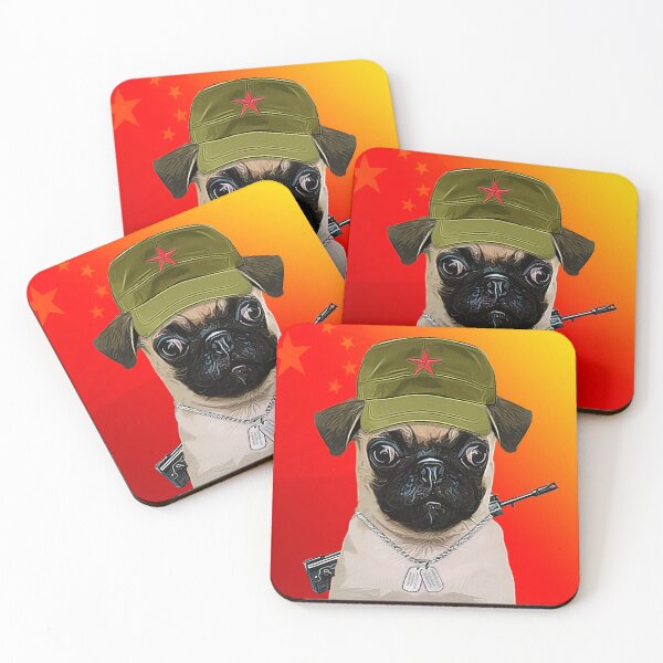 Item preview, Chinese Soldier Pug designed and sold by L'art Designs.