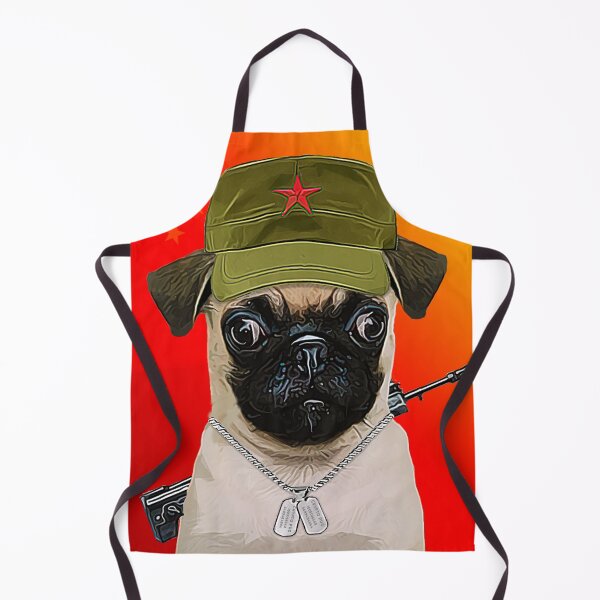Item preview, Chinese Soldier Pug designed and sold by L'art Designs.