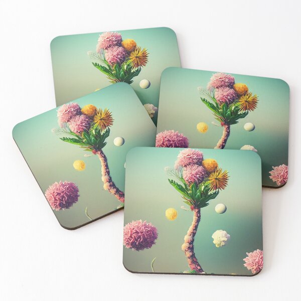 Item preview, Surrealist Flower Island  designed and sold by TheDreamEffect.