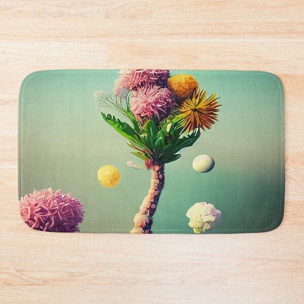 Item preview, Surrealist Flower Island  designed and sold by TheDreamEffect.
