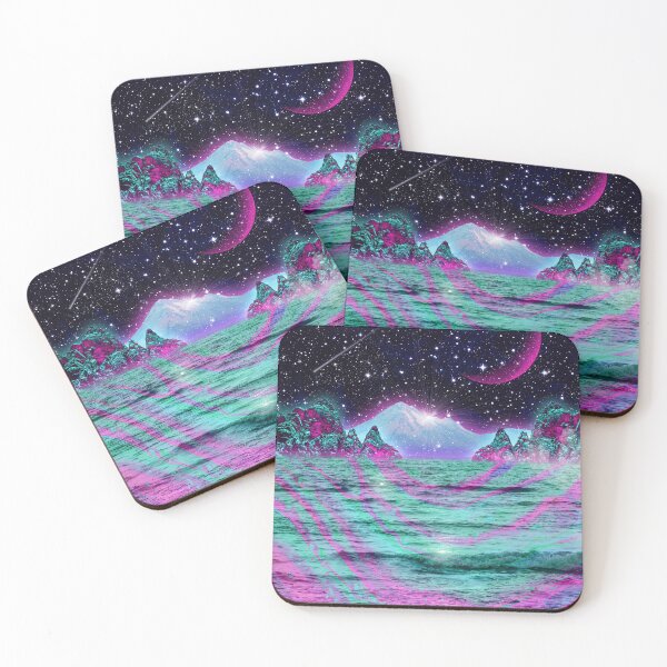 Item preview, Trippy Sea (Purple Version) designed and sold by Moonquestart.