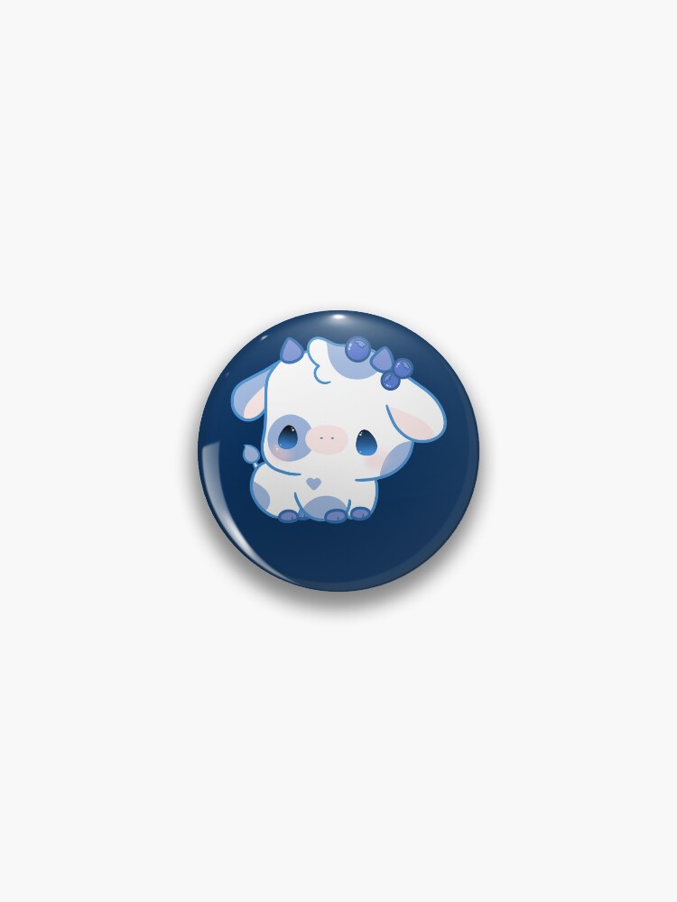 Blueberry Cow kawaii Sticker for Sale by MayBK