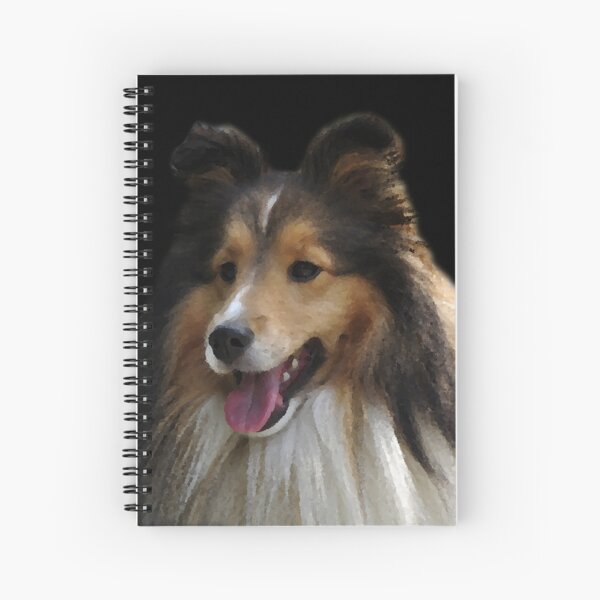 Item preview, Cute cheerful smiling tircolor Sheltie  designed and sold by GoodVibesOcean.