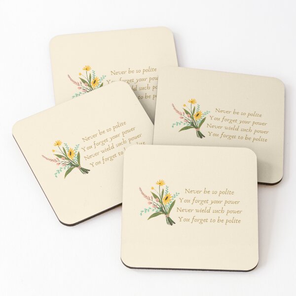 Item preview, Power and Politeness | Marjorie designed and sold by BloompodDesigns.