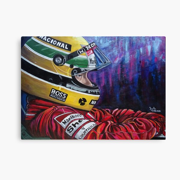 Ayrton Senna Lienzo