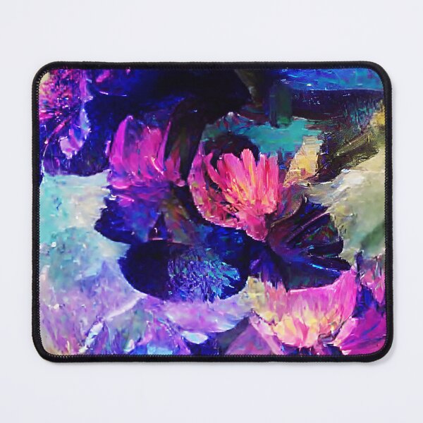 Item preview, Dreamy Violet-Frozen Florals designed and sold by BioDigital-Jazz.