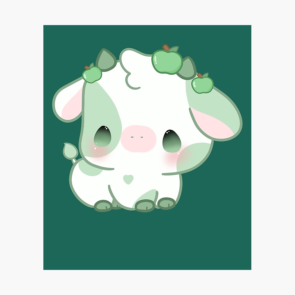 100+] Kawaii Cute Cow Wallpapers