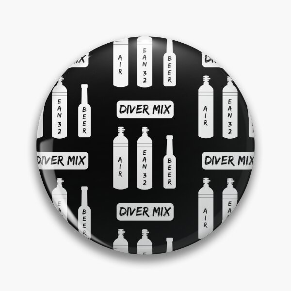 Item preview, Funny Scuba Diver Mix Oxygen Bottle Scuba Beer Diving Trip designed and sold by RomanStowell.