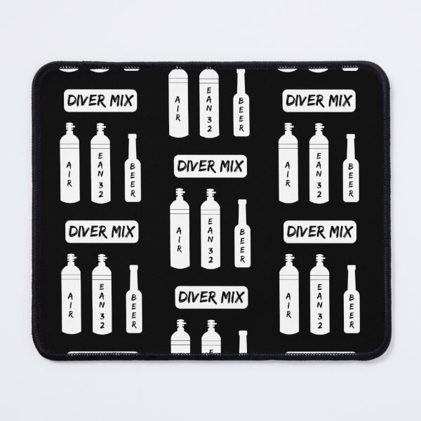 Item preview, Funny Scuba Diver Mix Oxygen Bottle Scuba Beer Diving Trip designed and sold by RomanStowell.