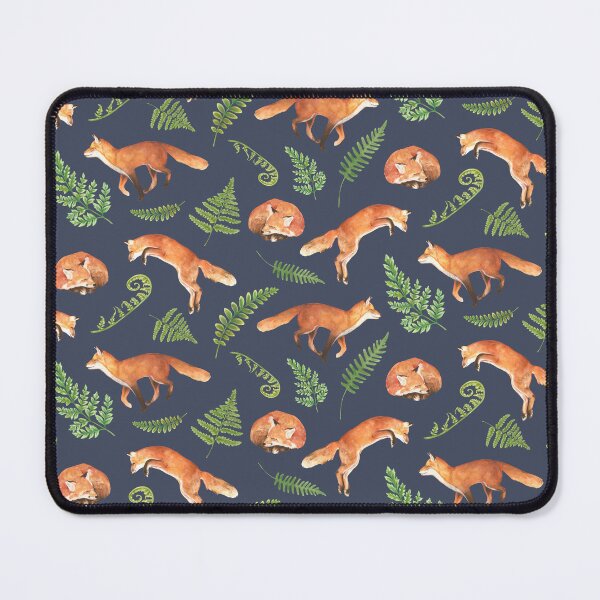 Item preview, Foxes and Ferns pattern designed and sold by Lene Myhre.
