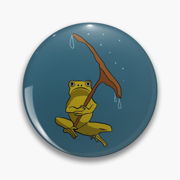 Item preview, Rainy Day Frog designed and sold by Moontagonist.