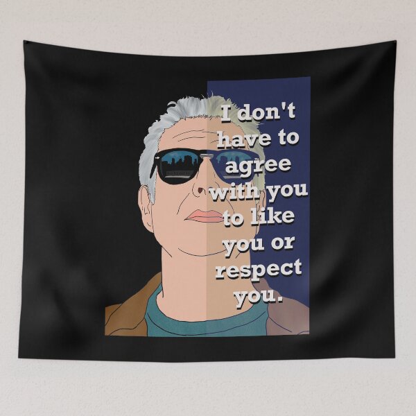 Item preview, Anthony Bourdain designed and sold by Brett Rosenberg.