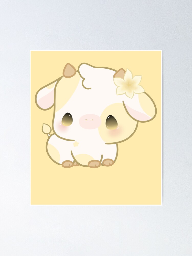 100+] Kawaii Cute Cow Wallpapers