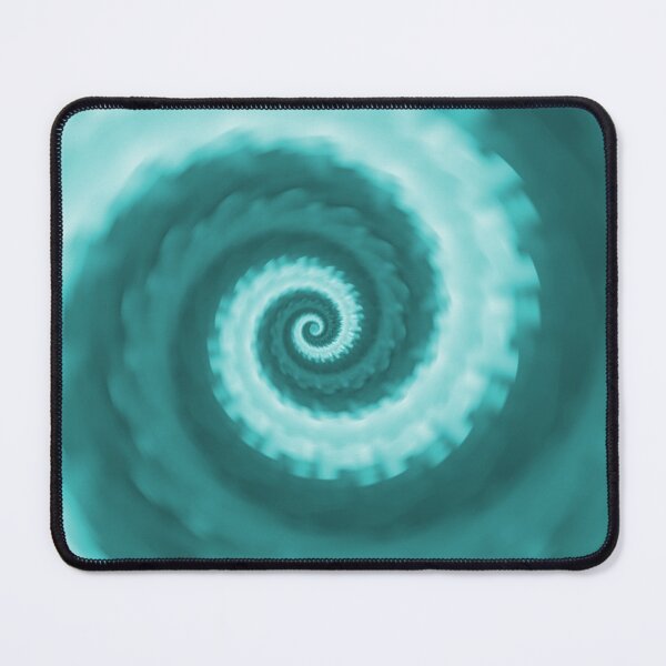 Item preview, TEAL Monochrome TIE DYE 60s retro design designed and sold by ModSupporters.