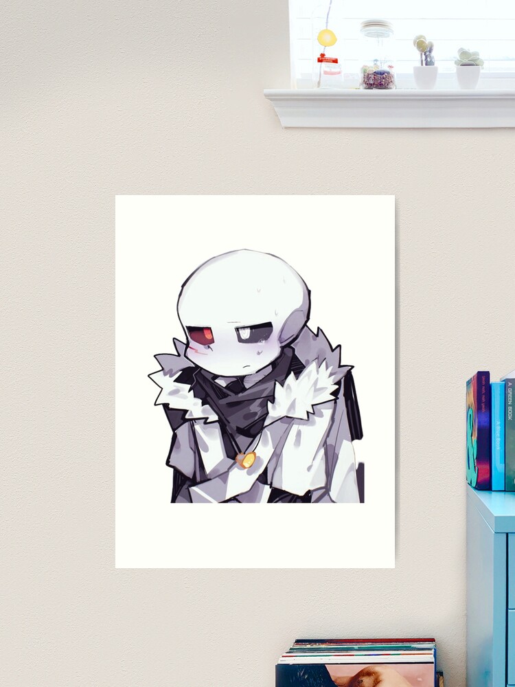 sans Undertale Art Board Print for Sale by onlydrawning