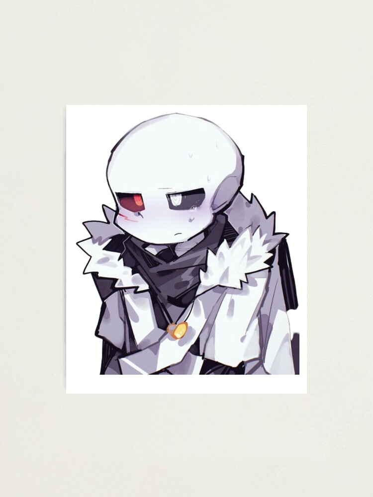 sans undertale game chapter 3 Postcard for Sale by onlydrawning