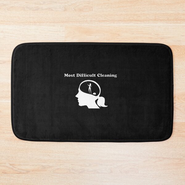 Item preview, most difficult cleaning funny shirt with brain illustration designed and sold by Crystakim.