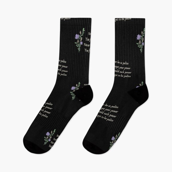 Item preview, Power and Politeness | Marjorie designed and sold by BloompodDesigns.