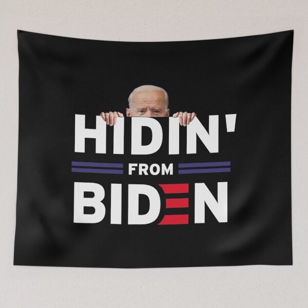 Item preview, Hidin' From Biden Funny Anti Joe Biden 2024 Political designed and sold by outlandishgastr.