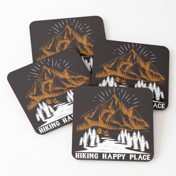 Item preview, Hiking Happy Place designed and sold by badretop.