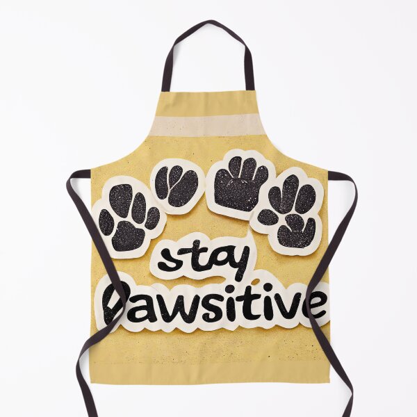 Item preview, stay pawsitive designed and sold by Chillapy.