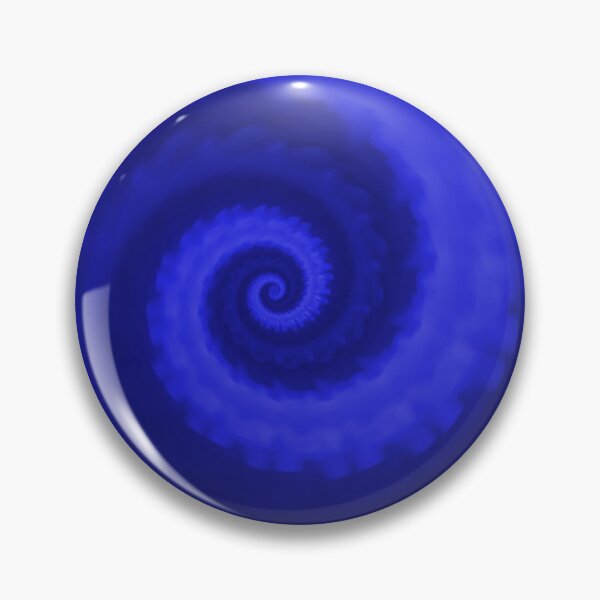 Item preview, BLUE Monochrome TIE DYE 60s retro design designed and sold by ModSupporters.